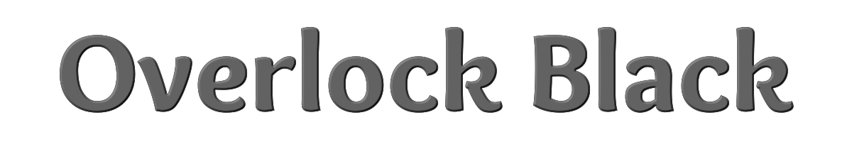 Overlock Black 