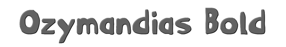 Ozymandias Bold 