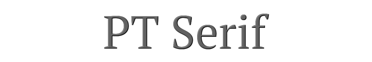 PT Serif 