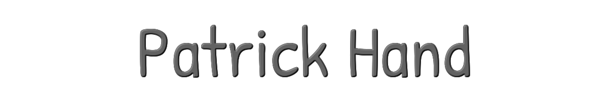 Patrick Hand 