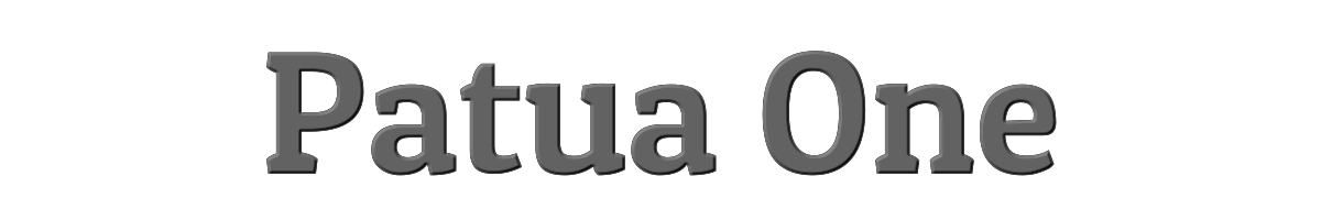Patua One 