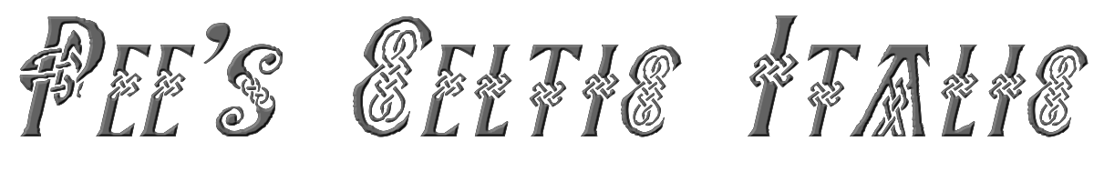 Pee's Celtic Italic 