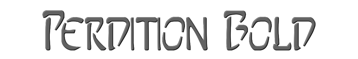 Perdition Bold 