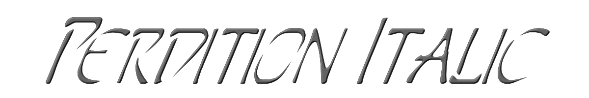 Perdition Italic 