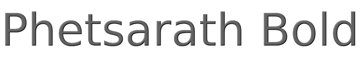 Phetsarath Bold 