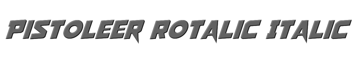 Pistoleer Rotalic Italic 