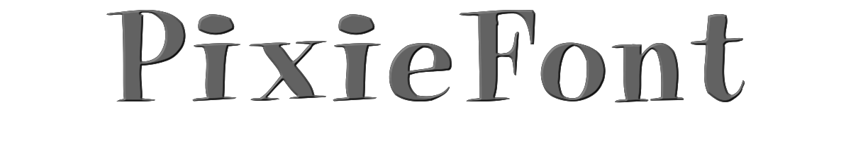 PixieFont 