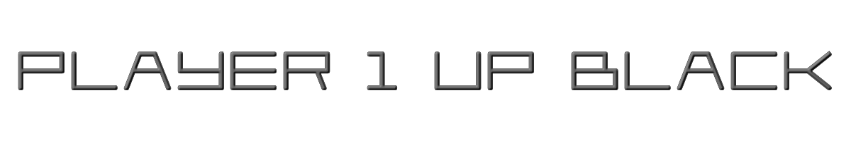 Player 1 Up Black 