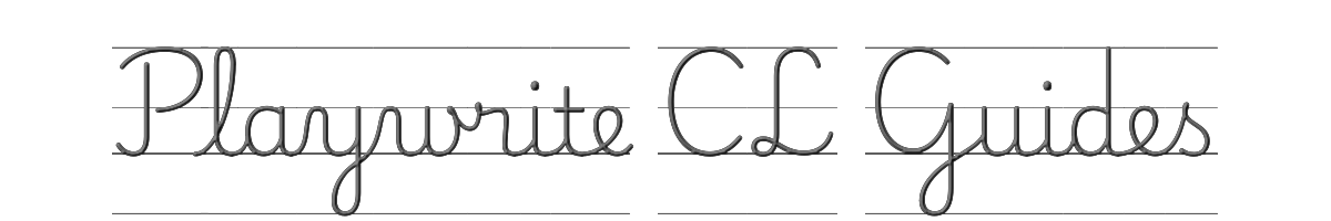 Playwrite CL Guides 