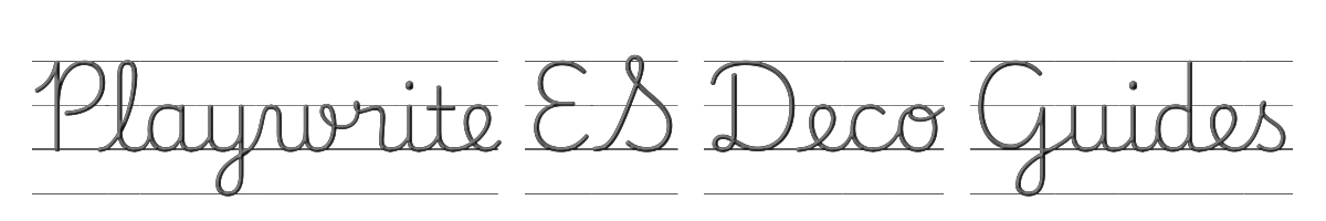 Playwrite ES Deco Guides 