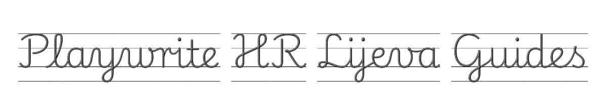 Playwrite HR Lijeva Guides 