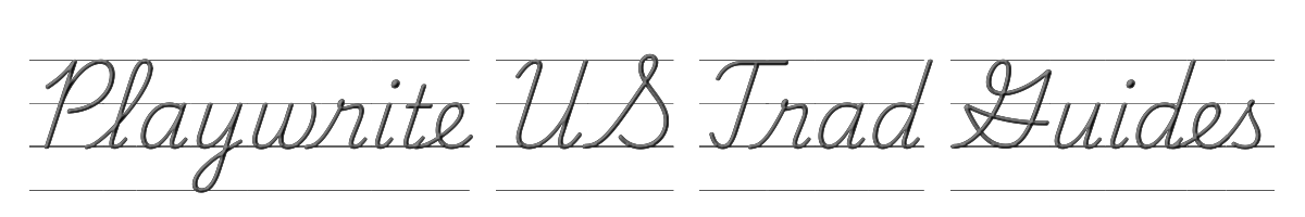 Playwrite US Trad Guides 