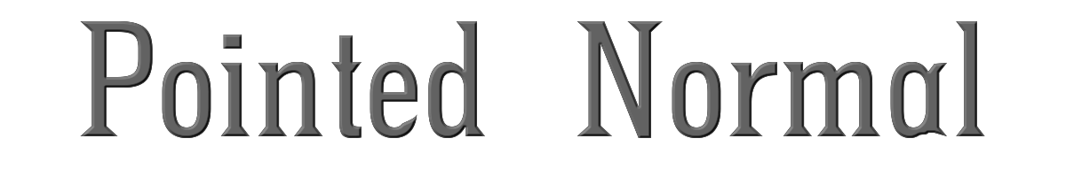 Pointed Normal 