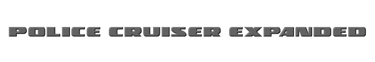 Police Cruiser Expanded 