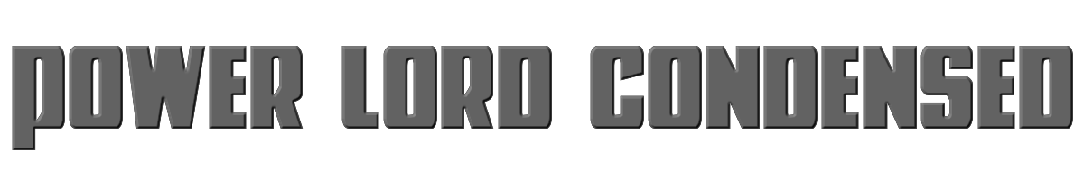 Power Lord Condensed 