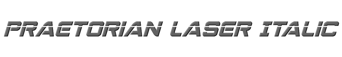 Praetorian Laser Italic 