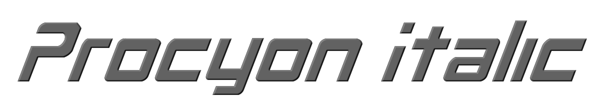 Procyon Italic 