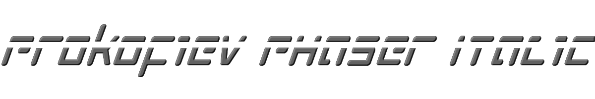 Prokofiev Phaser Italic 