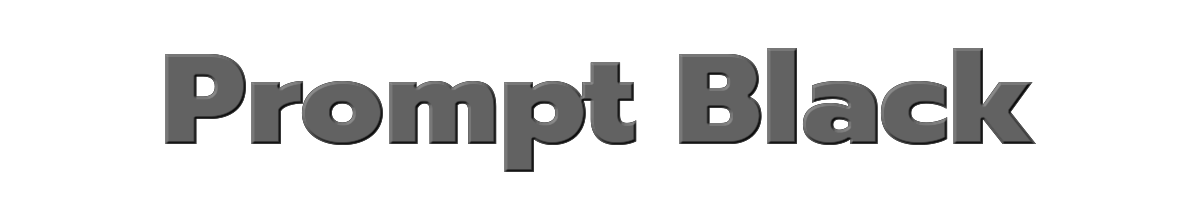 Prompt Black 