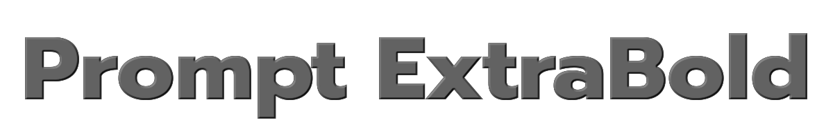 Prompt ExtraBold 