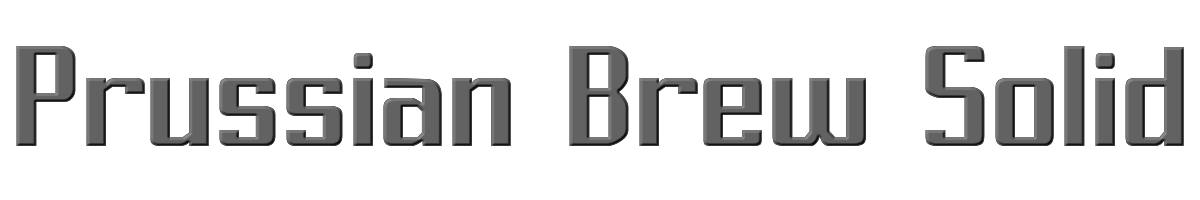 Prussian Brew Solid 