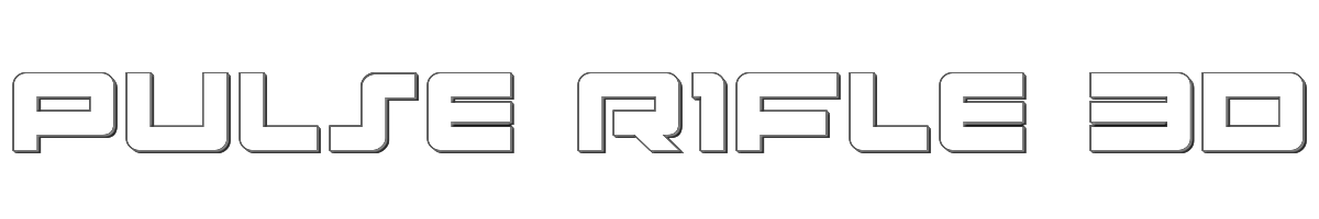 Pulse Rifle 3D 
