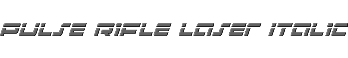 Pulse Rifle Laser Italic 