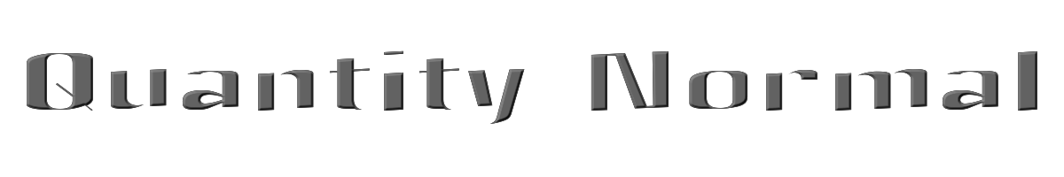 Quantity Normal 