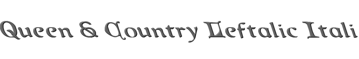 Queen & Country Leftalic Italic 