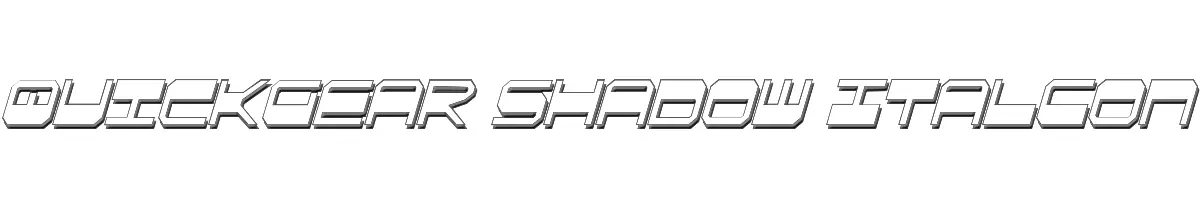 QuickGear Shadow ItalCon 