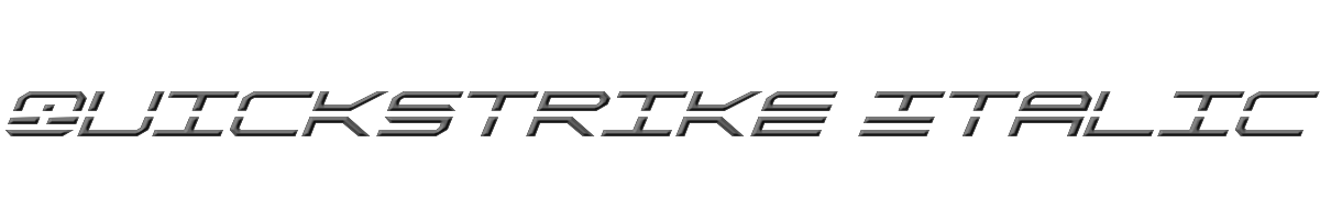 QuickStrike Italic 