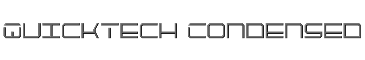 QuickTech Condensed 