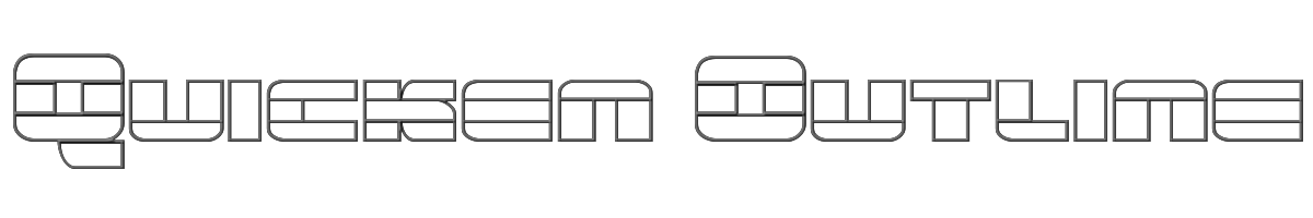 Quicken Outline 