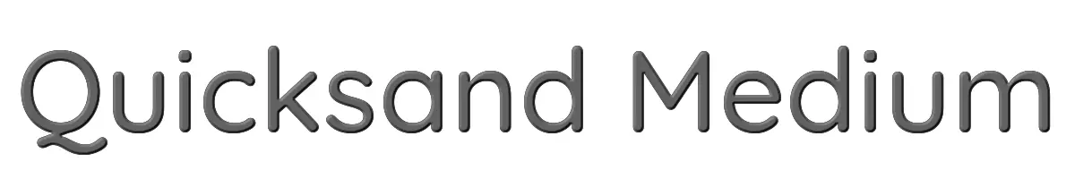 Quicksand Medium 
