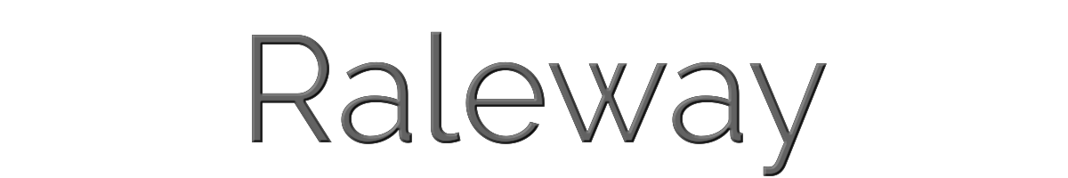 Raleway 