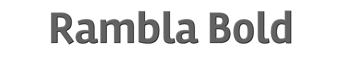 Rambla Bold 