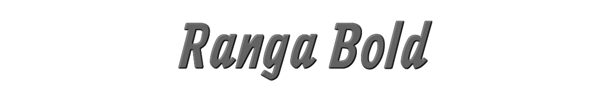 Ranga Bold 