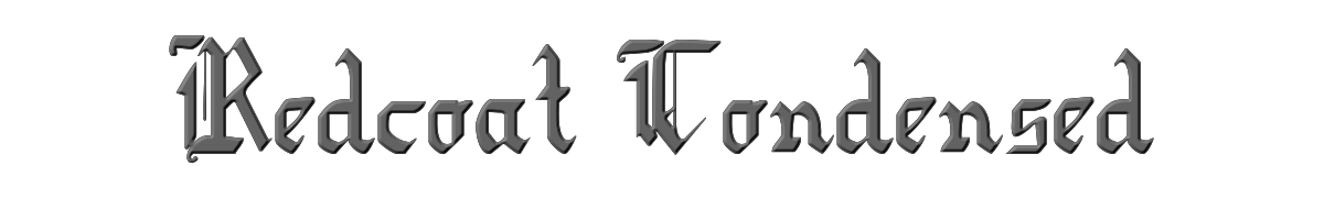 Redcoat Condensed 