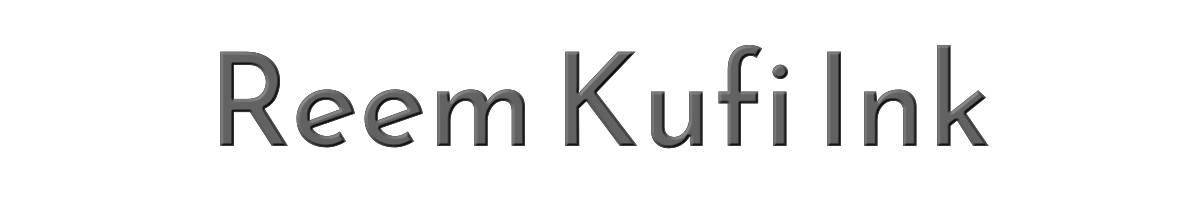 Reem Kufi Ink 