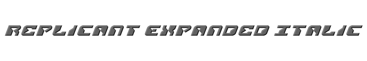 Replicant Expanded Italic 