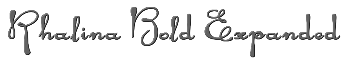 Rhalina Bold Expanded 