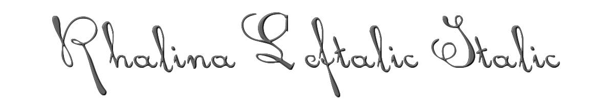 Rhalina Leftalic Italic 
