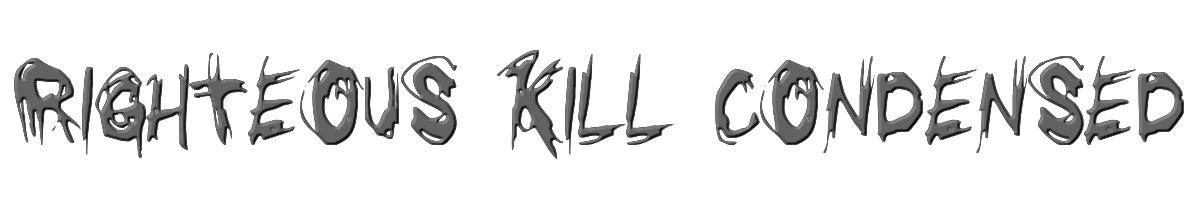 Righteous Kill Condensed 