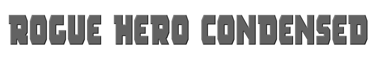 Rogue Hero Condensed 
