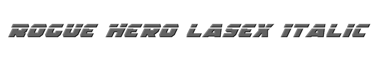 Rogue Hero LasEx Italic 