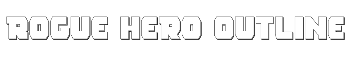 Rogue Hero Outline 