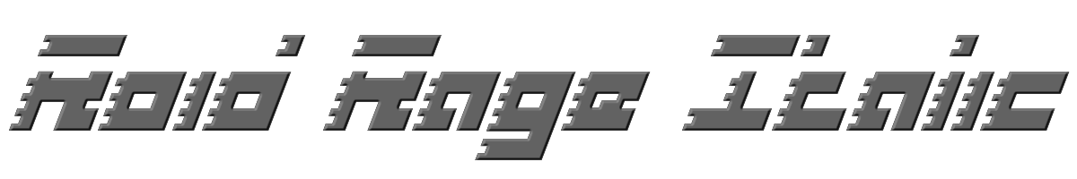 Roid Rage Italic 