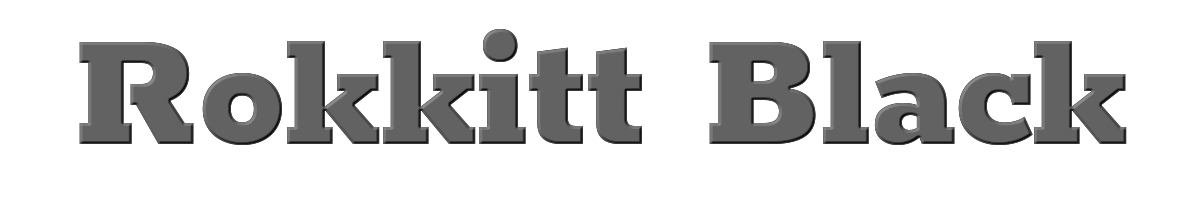 Rokkitt Black 