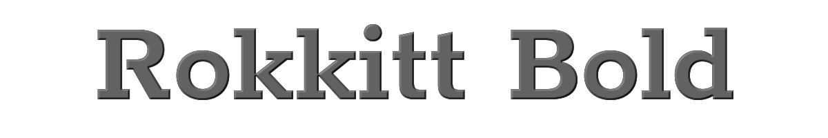 Rokkitt Bold 