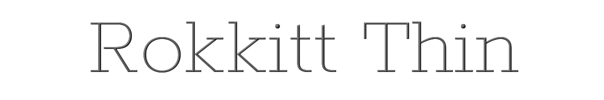 Rokkitt Thin 